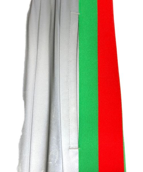GUCCI（グッチ）GUCCI (グッチ) リフレクタートラックパンツ シルバー サイズ:Lの古着・服飾アイテム