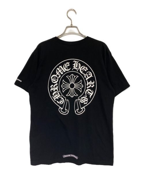 CHROME HEARTS（クロムハーツ）CHROME HEARTS (クロムハーツ) CH プラスクロス ポケット 半袖 Tシャツ  ブラック サイズ:Lの古着・服飾アイテム