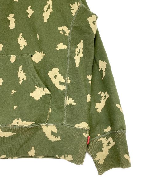 SUPREME（シュプリーム）SUPREME (シュプリーム) Box Logo Hooded Sweatshirt Camo オリーブ サイズ:Mの古着・服飾アイテム