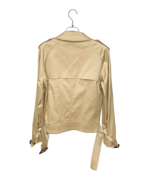 Maison Margiela（メゾンマルジェラ）Maison Margiela (メゾンマルジェラ) ショート トレンチ ジャケット ベージュ サイズ:48の古着・服飾アイテム