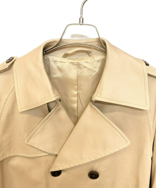 Maison Margiela（メゾンマルジェラ）Maison Margiela (メゾンマルジェラ) ショート トレンチ ジャケット ベージュ サイズ:48の古着・服飾アイテム