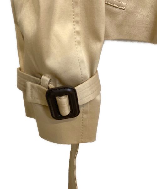 Maison Margiela（メゾンマルジェラ）Maison Margiela (メゾンマルジェラ) ショート トレンチ ジャケット ベージュ サイズ:48の古着・服飾アイテム