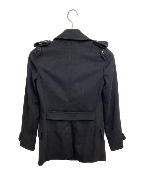 GUCCI（グッチ）GUCCI (グッチ) Pコート ブラック サイズ:36の古着・服飾アイテム