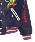 中古・古着 GUCCI (グッチ) GUCCI DSM SPECIAL WASHED VELVET OVER BUTTONS BOMBER JACKET ネイビー サイズ:46：158000円
