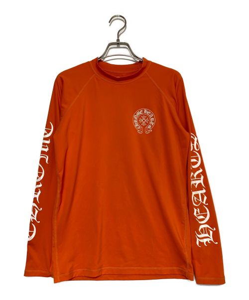 CHROME HEARTS（クロムハーツ）CHROME HEARTS (クロムハーツ) ラッシュガード オレンジ サイズ:Mの古着・服飾アイテム
