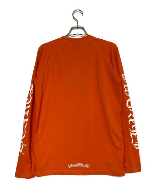 CHROME HEARTS（クロムハーツ）CHROME HEARTS (クロムハーツ) ラッシュガード オレンジ サイズ:Mの古着・服飾アイテム