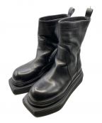 RICK OWENSリックオウエンス）の古着「Cyclops Chelsea Boots」｜ブラック