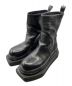 RICK OWENS（リック オウエンス）の古着「Cyclops Chelsea Boots」｜ブラック