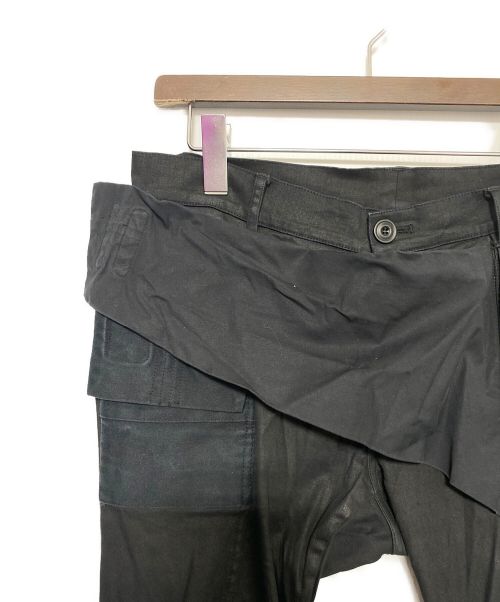 RICK OWENS（リックオウエンス）RICK OWENS (リック オウエンス) メンフィスバイカーパンツ ブラック サイズ:48の古着・服飾アイテム
