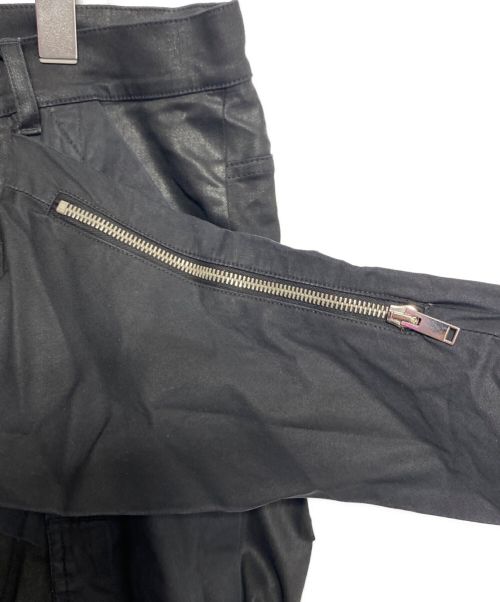 RICK OWENS（リックオウエンス）RICK OWENS (リック オウエンス) メンフィスバイカーパンツ ブラック サイズ:48の古着・服飾アイテム