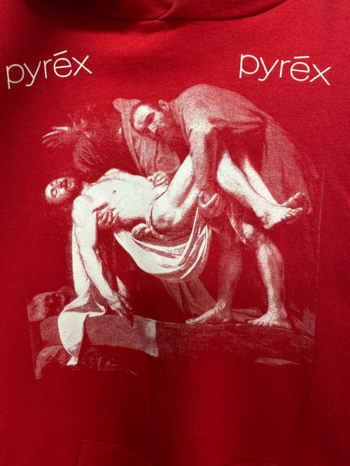 PYREX VISION（パイレックス ヴィジョン）PYREX VISION (パイレックス ヴィジョン) パーカー レッド サイズ:Mの古着・服飾アイテム