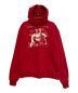 PYREX VISION（パイレックス ヴィジョン）の古着「パーカー」｜レッド