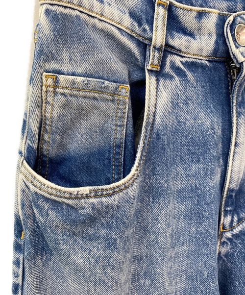 Maison Margiela（メゾンマルジェラ）Maison Margiela (メゾンマルジェラ) スラッシュディテール デニムパンツ インディゴ サイズ:38の古着・服飾アイテム