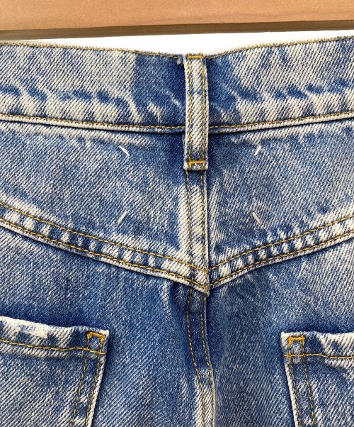 Maison Margiela（メゾンマルジェラ）Maison Margiela (メゾンマルジェラ) スラッシュディテール デニムパンツ インディゴ サイズ:38の古着・服飾アイテム