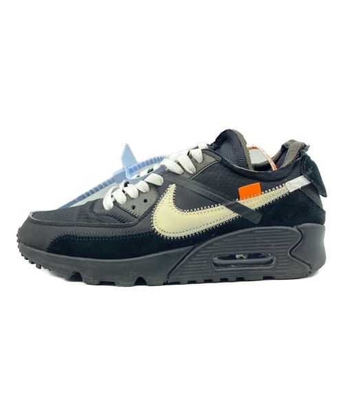 NIKE（ナイキ）NIKE (ナイキ) OFFWHITE (オフホワイト) AIR MAX 90 THE 10 ブラック サイズ:24.5cm（US6.5）の古着・服飾アイテム