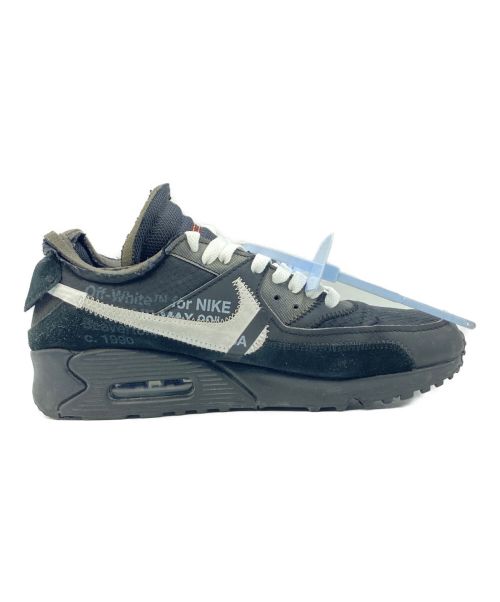 NIKE（ナイキ）NIKE (ナイキ) OFFWHITE (オフホワイト) AIR MAX 90 THE 10 ブラック サイズ:24.5cm（US6.5）の古着・服飾アイテム