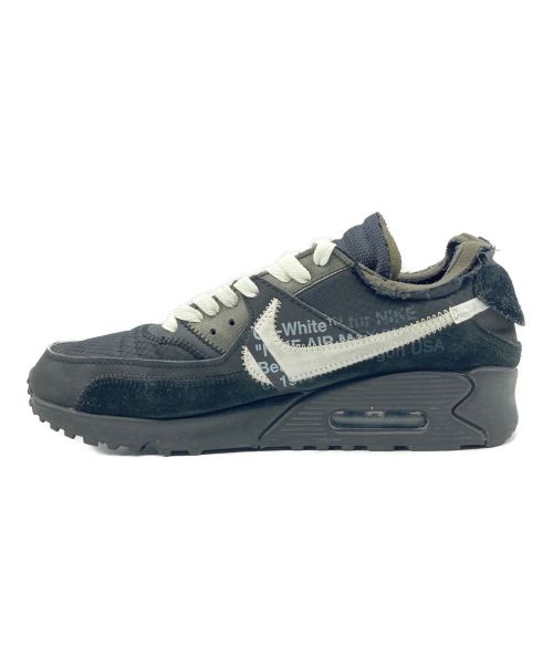 NIKE（ナイキ）NIKE (ナイキ) OFFWHITE (オフホワイト) AIR MAX 90 THE 10 ブラック サイズ:24.5cm（US6.5）の古着・服飾アイテム