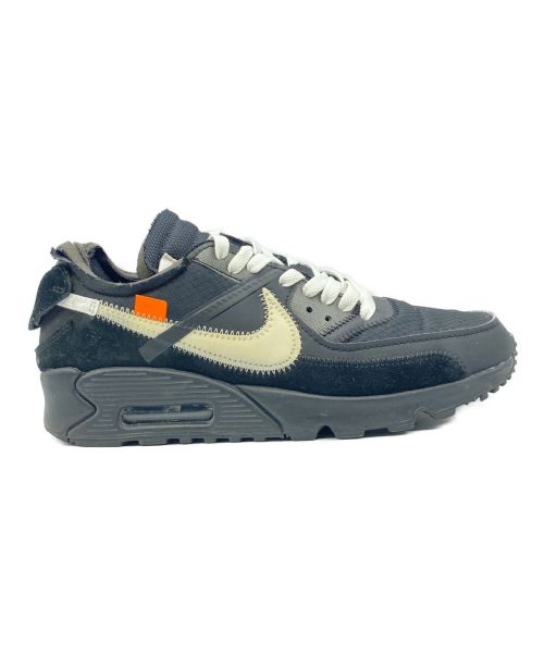 NIKE（ナイキ）NIKE (ナイキ) OFFWHITE (オフホワイト) AIR MAX 90 THE 10 ブラック サイズ:24.5cm（US6.5）の古着・服飾アイテム