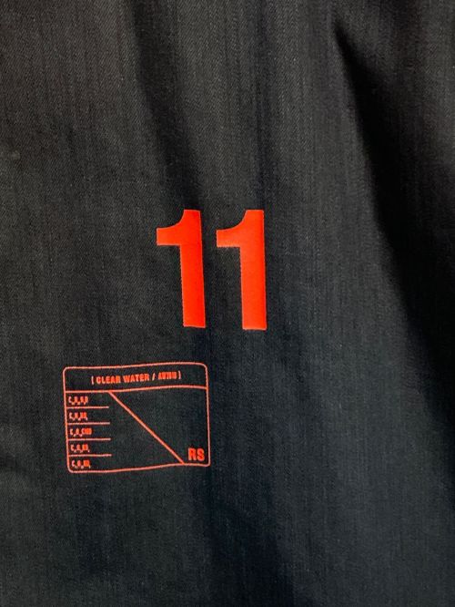 RAF SIMONS（ラフシモンズ）RAF SIMONS (ラフシモンズ) DENIM EASY FIT SHIRT ネイビー サイズ:Sの古着・服飾アイテム