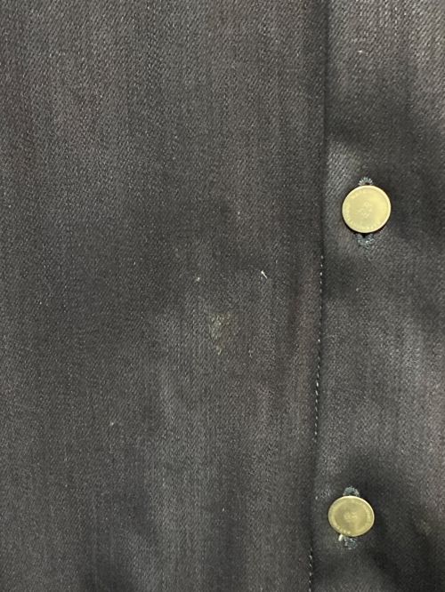 RAF SIMONS（ラフシモンズ）RAF SIMONS (ラフシモンズ) DENIM EASY FIT SHIRT ネイビー サイズ:Sの古着・服飾アイテム