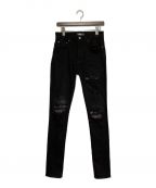 AMIRIアミリ）の古着「MX1 Black Bandana Jean」｜ブラック
