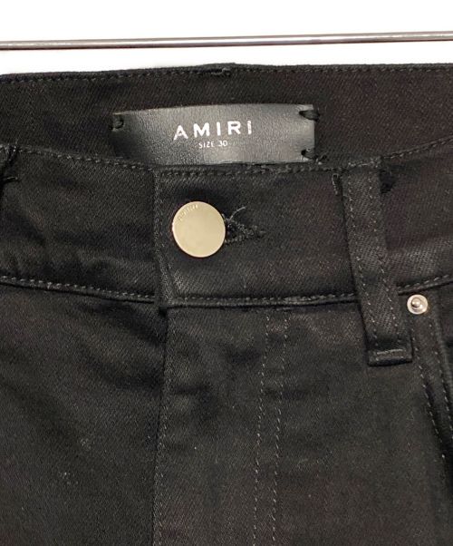 AMIRI（アミリ）AMIRI (アミリ) MX1 Black Bandana Jean ブラック サイズ:30の古着・服飾アイテム