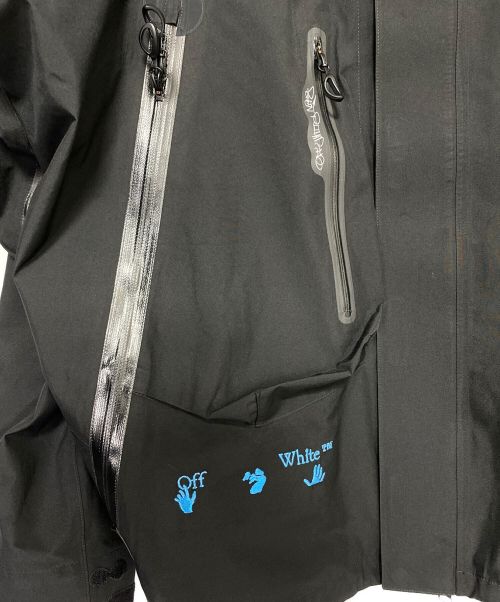 OFFWHITE（オフホワイト）OFFWHITE (オフホワイト) NIKE (ナイキ) AS M NRG OFF-WHITE JACKET ブラック サイズ:SIZE XLの古着・服飾アイテム