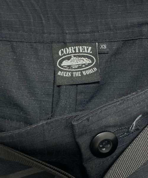 Corteiz（コーテイズ）Corteiz (コーテイズ) カーゴパンツ ブラック サイズ:SIZE XSの古着・服飾アイテム