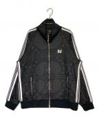 Needles×nubianニードルズ×ヌビアン）の古着「TRACK JACKET - POLY JQ.」｜ブラック