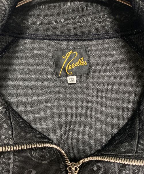 Needles（ニードルズ）Needles (ニードルス) nubian (ヌビアン) TRACK JACKET - POLY JQ. ブラック サイズ:XXLの古着・服飾アイテム