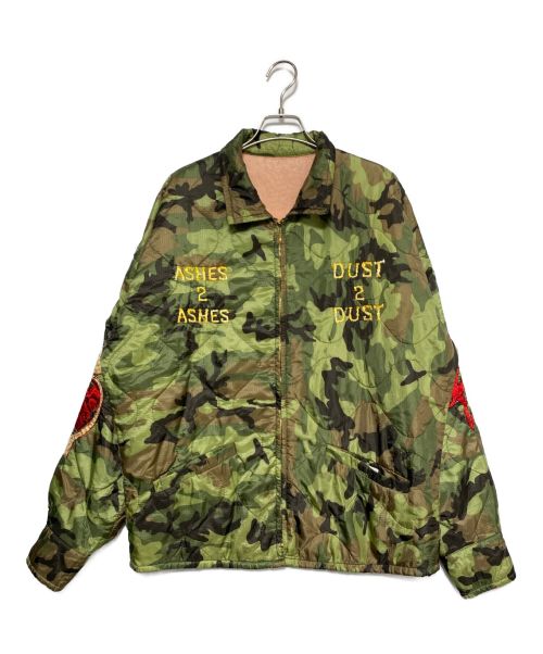 SAINT MICHAEL（セントマイケル）SAINT MICHAEL (セントマイケル) VIETNAM JAMPER カーキ サイズ:Lの古着・服飾アイテム