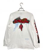 FASHION VICTIM×AKIRAファッションヴィクティム×アキラ）の古着「金田プリントロングスリーブTシャツ」｜ホワイト
