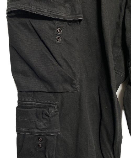 STONE ISLAND（ストーンアイランド）STONE ISLAND (ストーンアイランド) OLD DYE TREATMENT PANTS ブラック サイズ:SIZE 76cm (W30)の古着・服飾アイテム