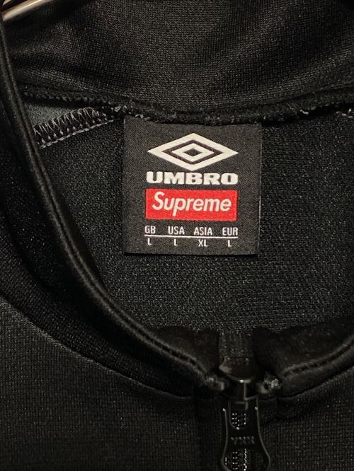 SUPREME（シュプリーム）SUPREME (シュプリーム) UMBRO (アンブロ) Snap Sleeve Jacket ブラック サイズ:XLの古着・服飾アイテム