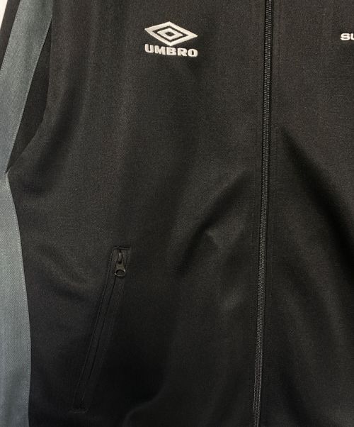 SUPREME（シュプリーム）SUPREME (シュプリーム) UMBRO (アンブロ) Snap Sleeve Jacket ブラック サイズ:XLの古着・服飾アイテム