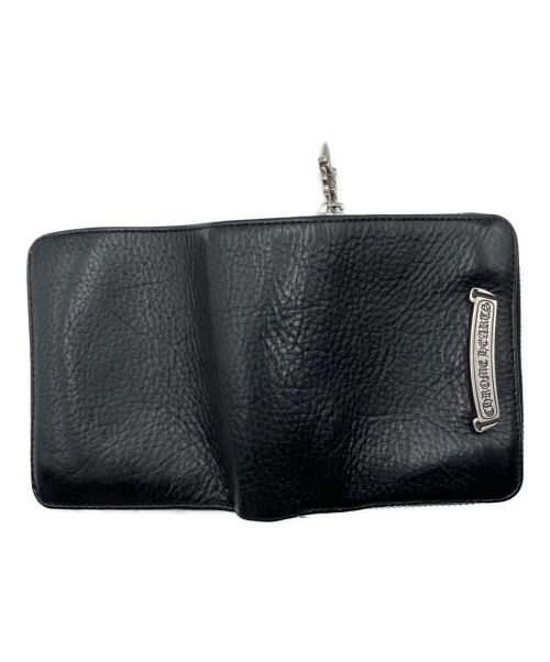 CHROME HEARTS（クロムハーツ）CHROME HEARTS (クロムハーツ) ジップビル ウォレット ブラック サイズ:-の古着・服飾アイテム