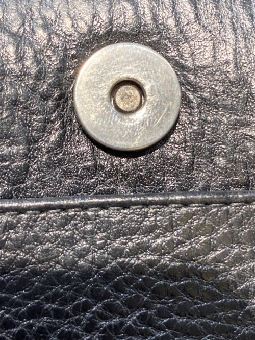 CHROME HEARTS（クロムハーツ）CHROME HEARTS (クロムハーツ) ジップビル ウォレット ブラック サイズ:-の古着・服飾アイテム