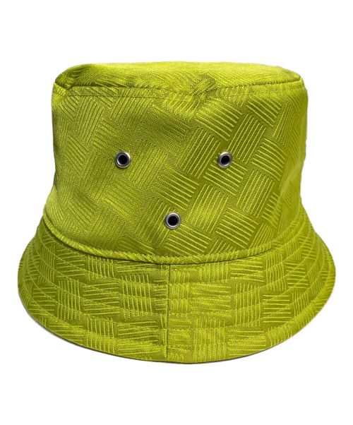 BOTTEGA VENETA（ボッテガベネタ）BOTTEGA VENETA (ボッテガベネタ) イントレチャート ジャガード ハット イエロー サイズ:Mの古着・服飾アイテム