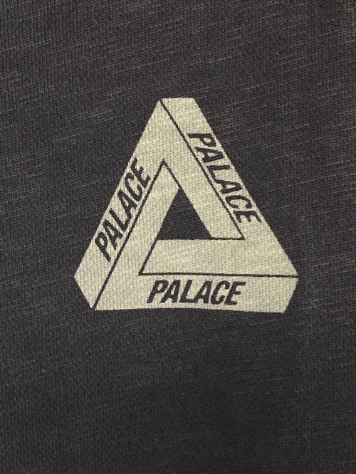 PALACE（パレス）PALACE (パレス) TRI-FERG SLUB CREW ブラック サイズ:Sの古着・服飾アイテム