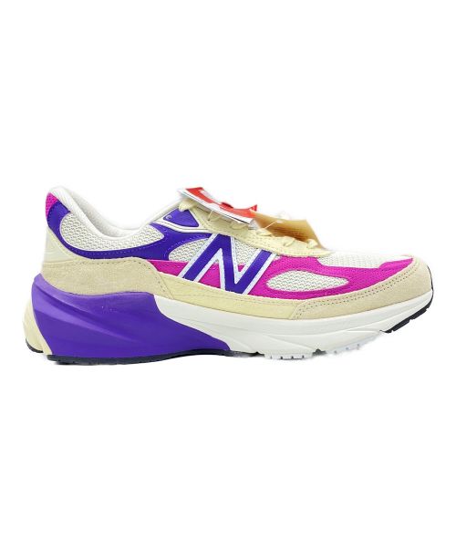 NEW BALANCE（ニューバランス）NEW BALANCE (ニューバランス) U990TD6 ホワイト×パープル サイズ:27.5cm(US 9.5)の古着・服飾アイテム