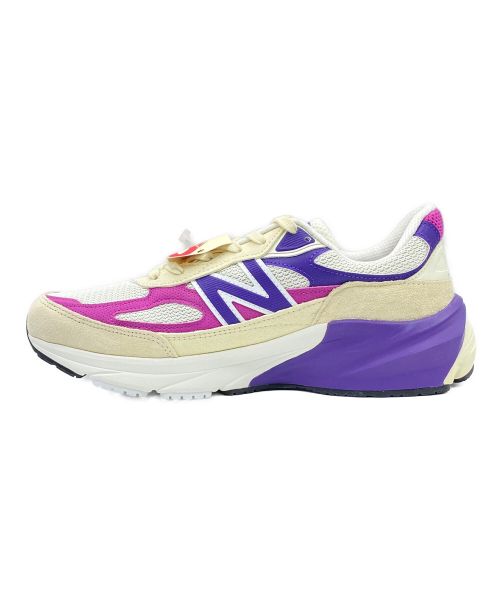 NEW BALANCE（ニューバランス）NEW BALANCE (ニューバランス) U990TD6 ホワイト×パープル サイズ:27.5cm(US 9.5)の古着・服飾アイテム