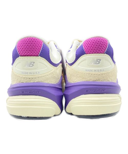 NEW BALANCE（ニューバランス）NEW BALANCE (ニューバランス) U990TD6 ホワイト×パープル サイズ:27.5cm(US 9.5)の古着・服飾アイテム