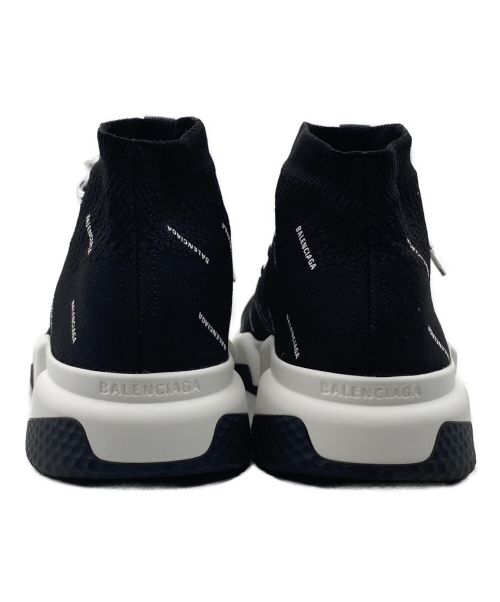 BALENCIAGA（バレンシアガ）BALENCIAGA (バレンシアガ) スピードレースアップオールオーバーロゴ ブラック サイズ:SIZE 42の古着・服飾アイテム