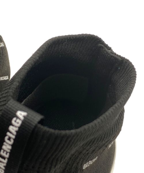 BALENCIAGA（バレンシアガ）BALENCIAGA (バレンシアガ) スピードレースアップオールオーバーロゴ ブラック サイズ:SIZE 42の古着・服飾アイテム