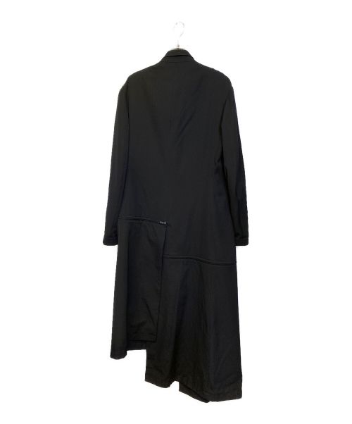 Yohji Yamamoto pour homme（ヨウジヤマモト プールオム）Yohji Yamamoto pour homme (ヨウジヤマモト プールオム) ウールギャバスタンドファスナージャケット ブラック サイズ:2の古着・服飾アイテム
