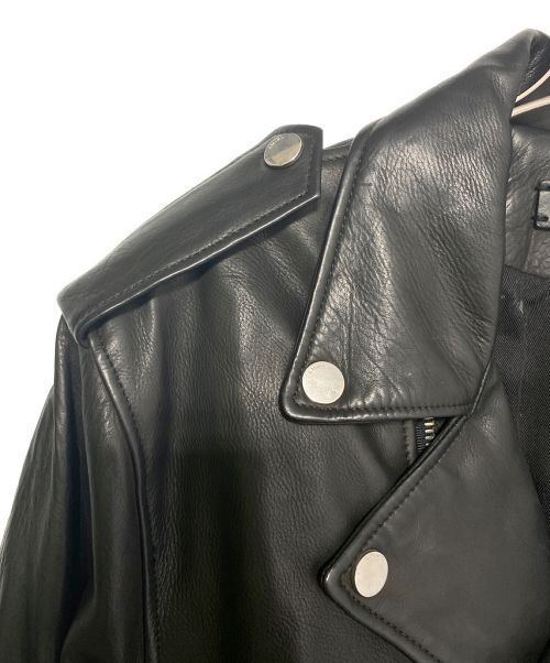 AMIRI（アミリ）AMIRI (アミリ) ライダースジャケット ブラック サイズ:Sの古着・服飾アイテム