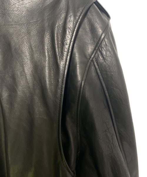 AMIRI（アミリ）AMIRI (アミリ) ライダースジャケット ブラック サイズ:Sの古着・服飾アイテム