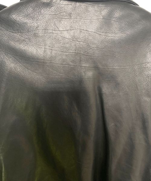 AMIRI（アミリ）AMIRI (アミリ) ライダースジャケット ブラック サイズ:Sの古着・服飾アイテム
