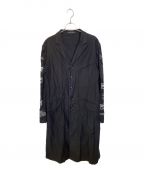 Yohji Yamamoto pour homme×READYMADEヨウジヤマモト プールオム×レディメイド）の古着「Picked Long Jacket」｜ブラック