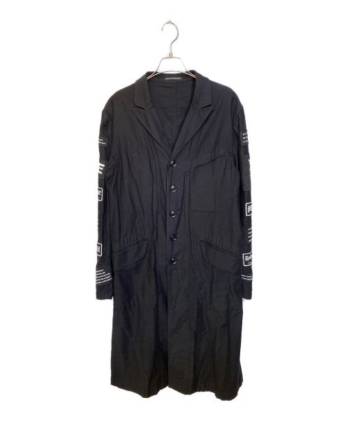 Yohji Yamamoto pour homme（ヨウジヤマモト プールオム）Yohji Yamamoto pour homme (ヨウジヤマモト プールオム) READYMADE (レディメイド) Picked Long Jacket ブラック サイズ:2の古着・服飾アイテム